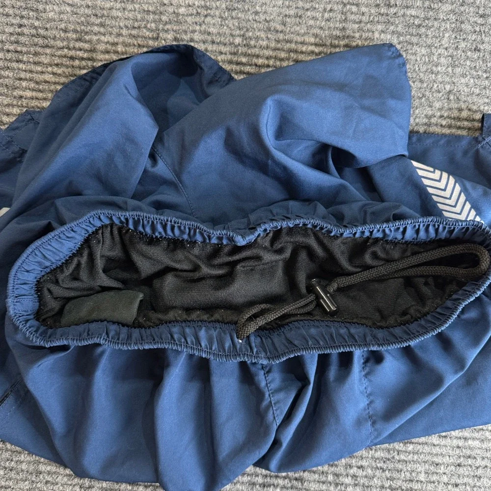 U.S. Air Force PTU Physical Training Shorts Blue Large Reflective Athletic Gym